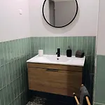 Grey And Green, Modern 2-bedroom Apartment, Ac, Location At Faro's Historic Centre *
